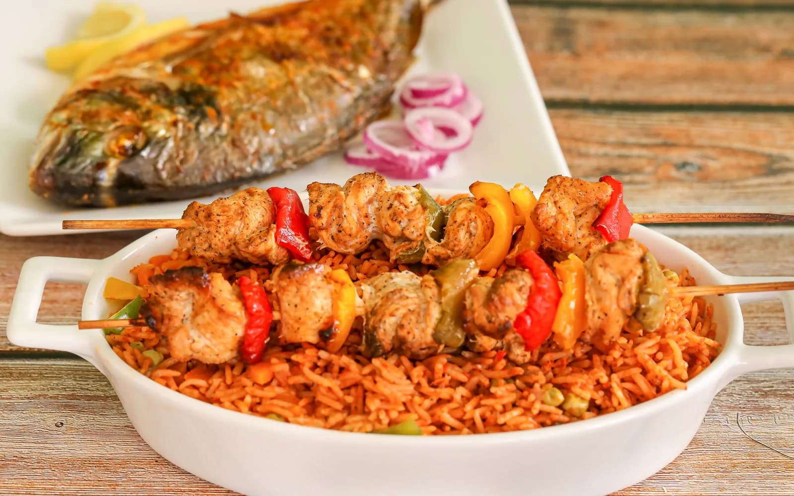 Family-Style Party Jollof — African one-pot rice