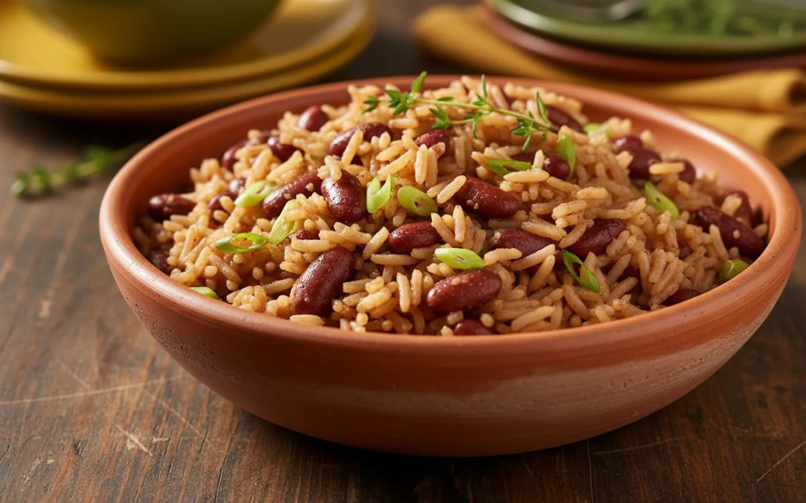 Rice and Peas Like Sunday — Caribbean rice